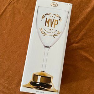 "More Vino Please" - MVP Wine Glass Trophy